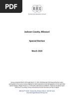Jackson County Question 1 Special Election Survey 031724