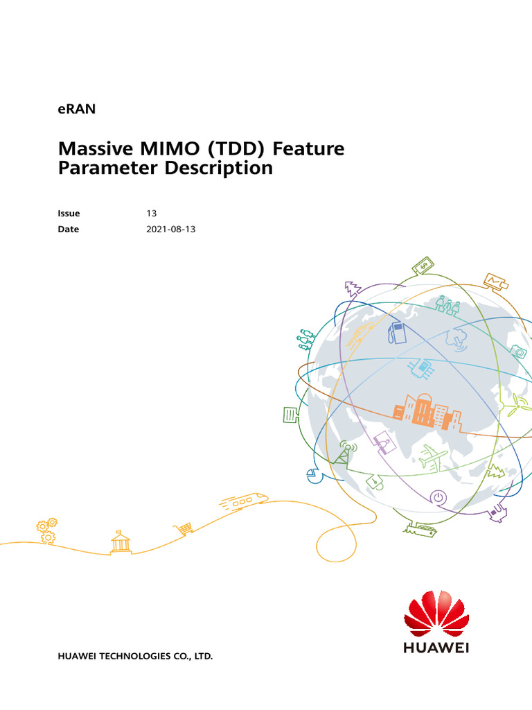 Massive MIMO (TDD) (eRAN16.1 - 13) | PDF | Information And ...