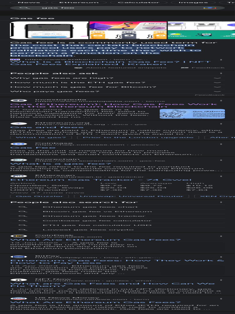 Understanding Ethereum Gas Fees | PDF | Applications Of Cryptography |  Distributed Computing
