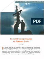 Encuentros Espirituales en Semana Santa - Vida Pastoral