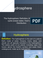 HYDROSPHERE