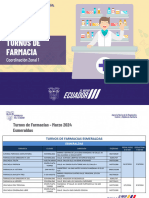 Arcsa CZ1 Turnos de Farmacia Esmeraldas Marzo 2024