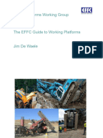 Working Platform EFFC Summary JimDeWaele AETESS 2020