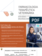 Aula 1-Farmacologia Enfermagem Vet