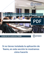 Guia para La Instalacion de Microsoft Teams