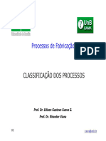 Aula 1 - Classificação Dos Processos