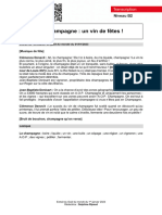 Le Champagne, Un Vin de Fête ! - Transcription