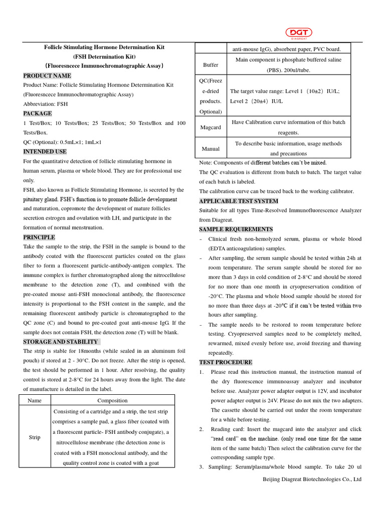 FSH Manual | PDF | Wellness | Science & Mathematics