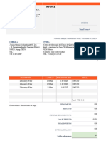 ES Invoice Template 1 Word 1