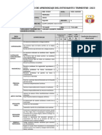 Informe de Progreso 2do. Grado A