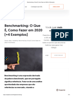 Benchmarking - O Que É, Como Fazer em 2020 (+4 Exemplos)