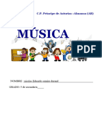 Examen de Música 5to de Secundaria