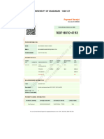 Hostel View Invoice - Receipt