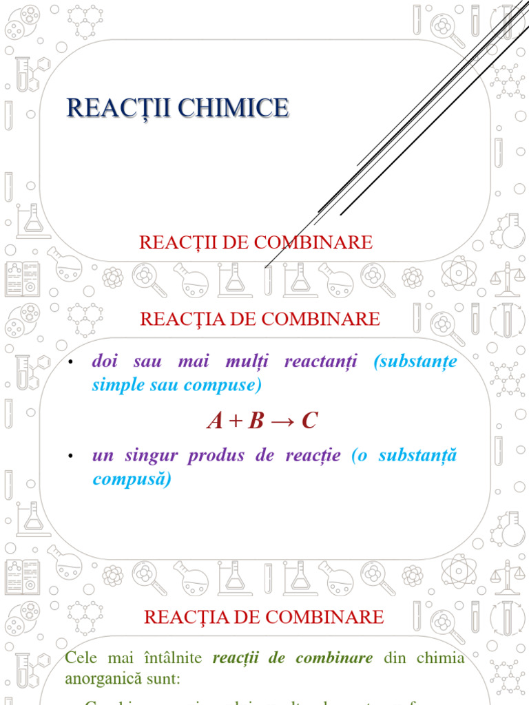 Reactia de Combinare | PDF