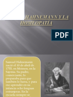 SAMUEL HAHNEMANN Y LA HOMEOPATÍA