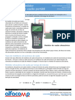 TDS 100H Medidor Ultrassonico de Vazao Portatil Manual Do Usuario