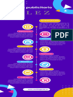 Infografía Guia de Marketing y Publicidad Moderno Vibrante Morado