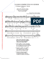 Tenho Os Olhos Sempre Fitos No Senhor Partitura