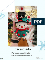 Escarchado: Patrón de Crochet Inglés Diseñado Por @dilekshome