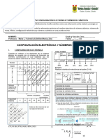 Ficha de Trabajo Nº2 - Configuración Electrónica y Números Cuánticos - 3ero-2023