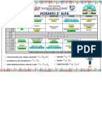 Horario 2do Alfa