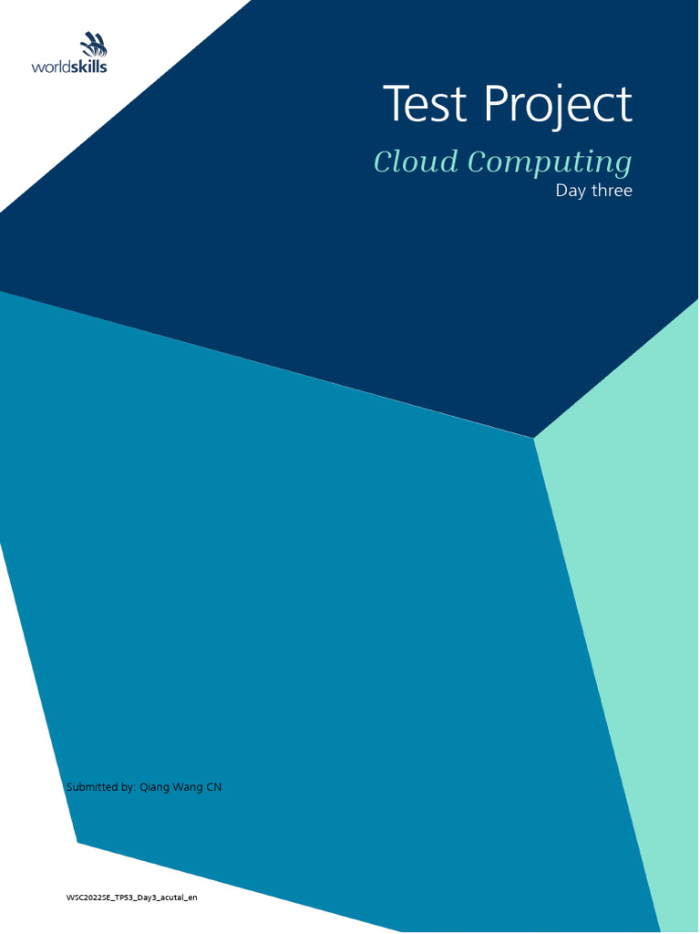 CloudComputing Day3 Actual en | PDF | Amazon Web Services | Computer ...