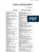 Human Resources English-Portuguese Glossary