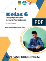 RPP Kelas 6 Tema 7