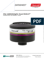 GasMask Filter A2B2E2K2HgP3-EN-2