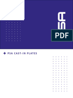 PSA Cast-In Plates - Technical Data Sheet
