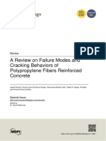 A Review On Failure Modes and Cracking Behaviors of Polypropylene Fibers Reinforced Concrete