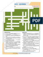 Q Crucigrama 5to IVB - Cinetica Quimica