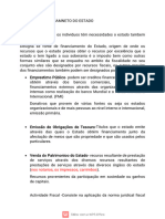 Fontes de Financiamneto Do Estado