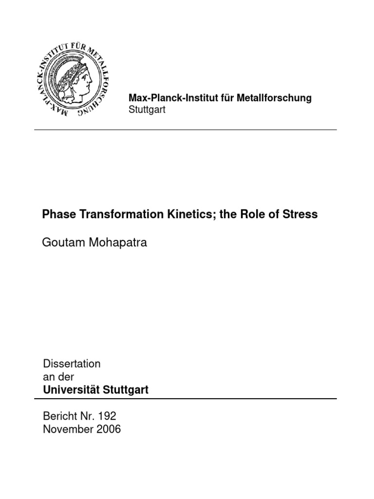 Phase Transformation Kinetics in Fe-Ni Alloys | PDF | Physical Sciences ...