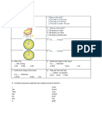 Soal Bahasa Inggris Kelas 2