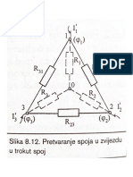 Slika 8.12. Pretvaranje Spoja U Zvijezdu