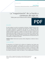 Unidad 2. Giaccio. La Magazinización de La Nación PDF