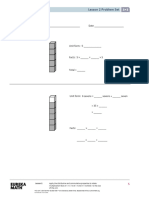 Lesson 2 (A) Problem Set