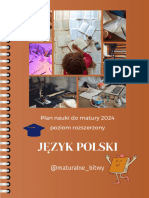 Plan Nauki 2024 Polski R