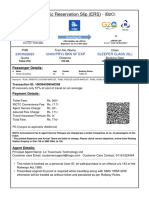 Electronic Reservation Slip (ERS) : 2303522623 12403/pryj BKN SF Exp Sleeper Class (SL)