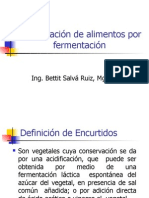 15 Conservación de Alimentos Por Fermentación.