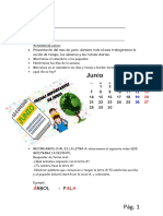 Plan de Actividades Junio Julio 2021