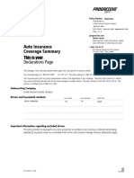 Progressive Insurance Card PDF