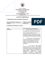 Activity Proposal PI DAY