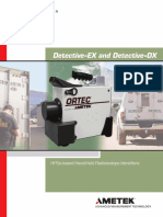 Detective EX Detective DX HPGe Hand Held Radioisotope Identifiers