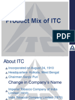 ITC Product Mix