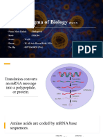 Dogma Central Biology Pertemuan 5