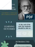 Freud's Psychosexual Stages of Development Learning Theory