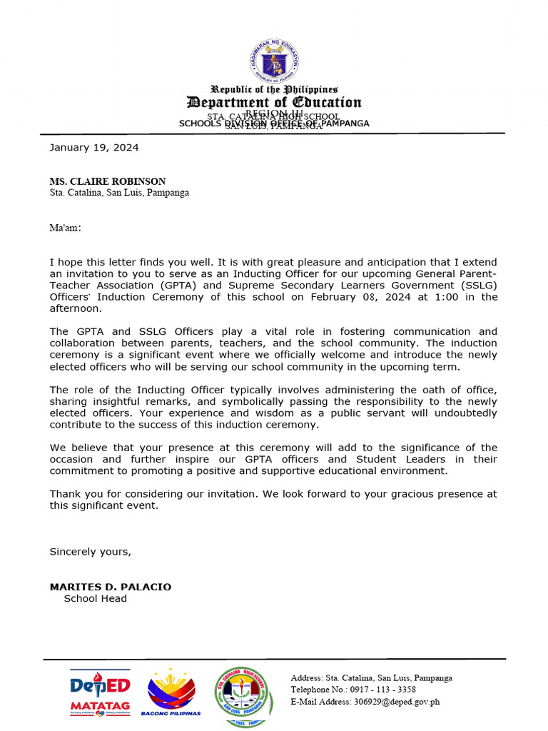 Letter Induction | PDF