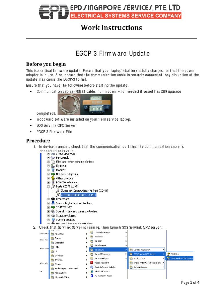 Visual Reference: Egcp3 Firmware Update Download Free Pdf Computer Science
